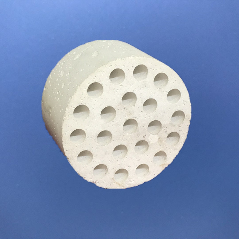 Honeycomb ceramic brick