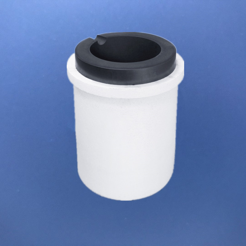 Graphite crucible for gold melting
